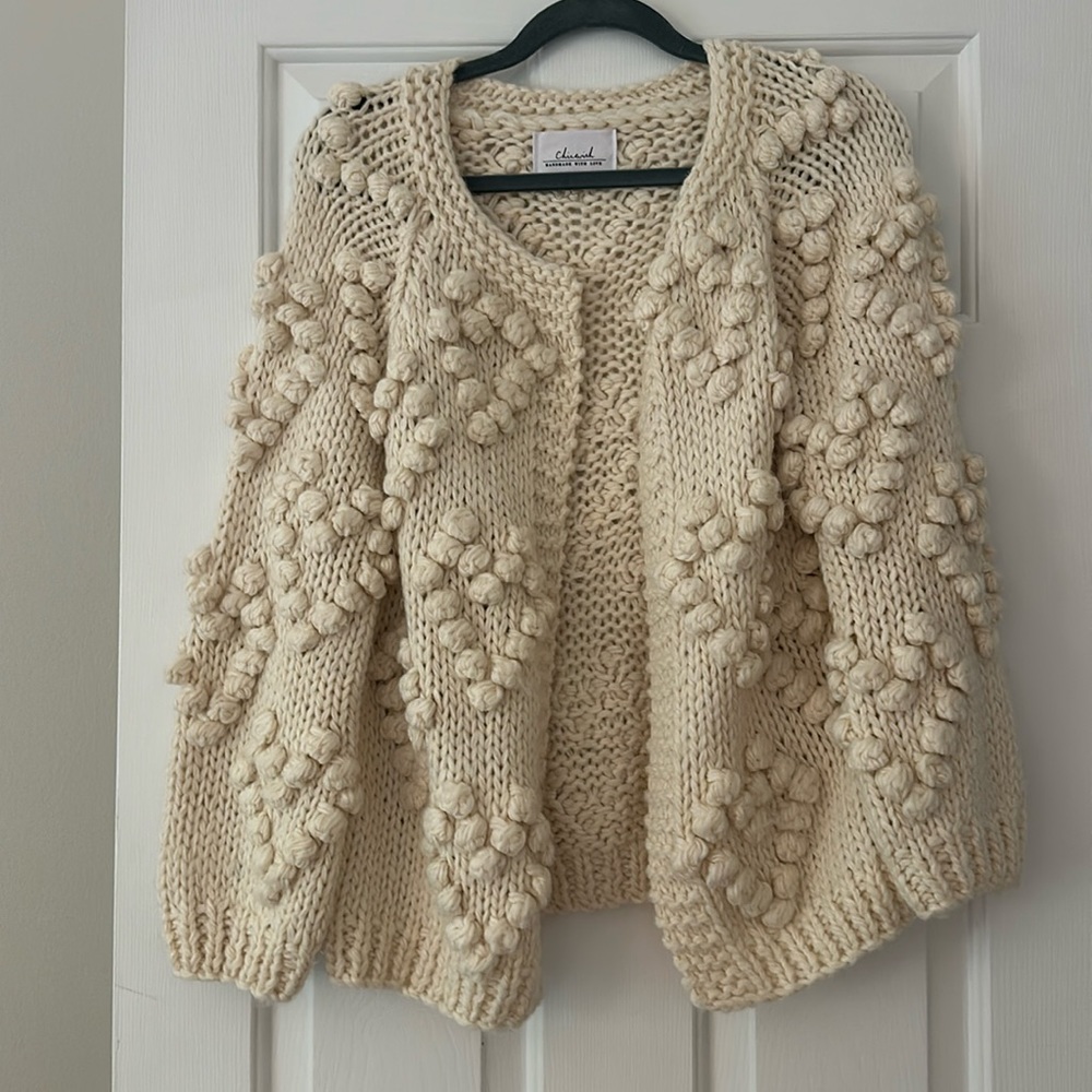 Chunky knit sweater